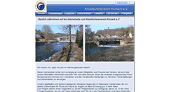 Desktop Screenshot of kreisfischereiverein-kronach.de